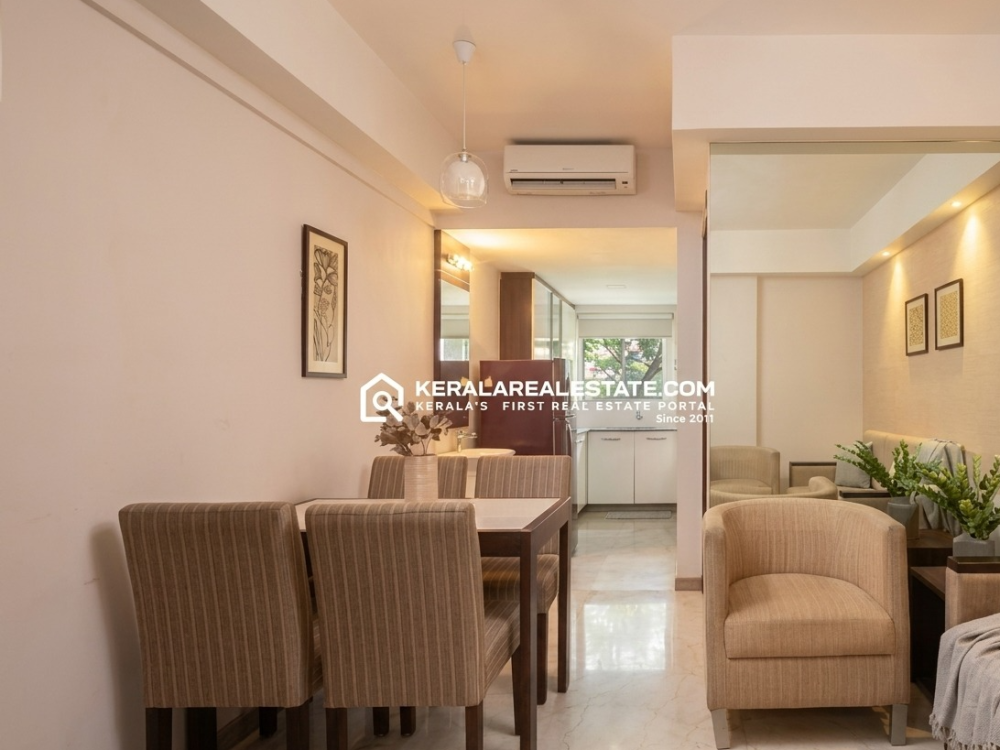 FULLY FURNISHED 1 BHK APARTMENT FOR SALE IN PANAMPILLY NAGAR, ERNAKULAM