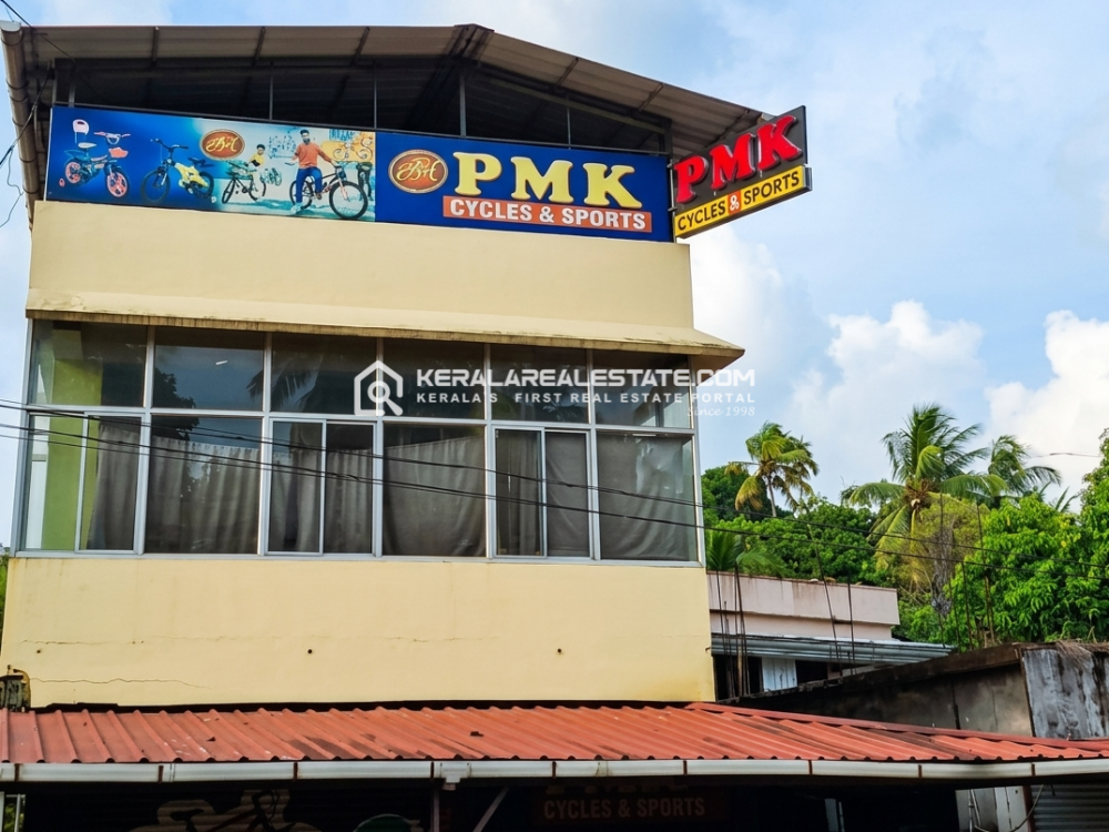 Commercial Land with Established Business/ Building for Sale in Kechery, Thrissur