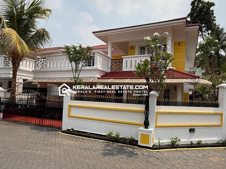 PREMIUM FULLY FURNISHED GATED VILLA FOR SALE AT VAZHAKKALA, KAKKANAD, ERNAKULAM