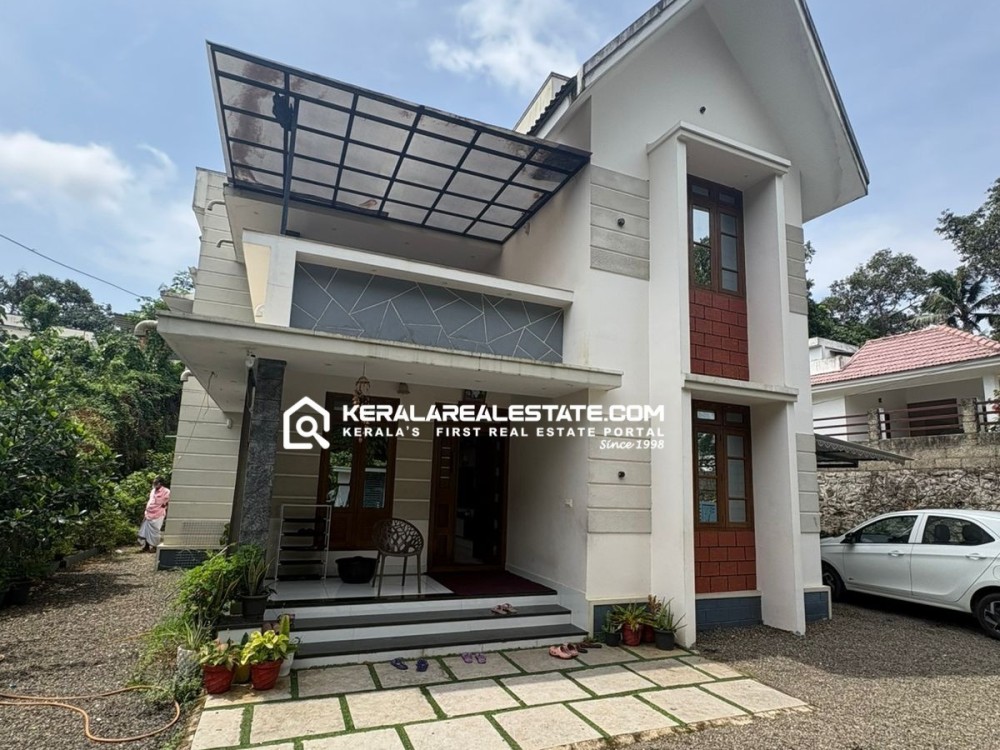 FULLY FURNISHED 3 BHK HOUSE FOR SALE IN MANARCAD, KOTTAYAM