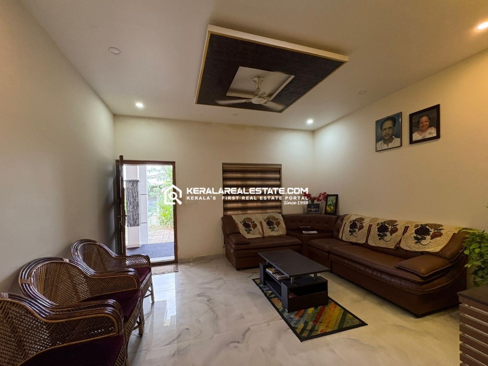 5 BHK Furnished House for Sale in Puthuppally, Kottayam 