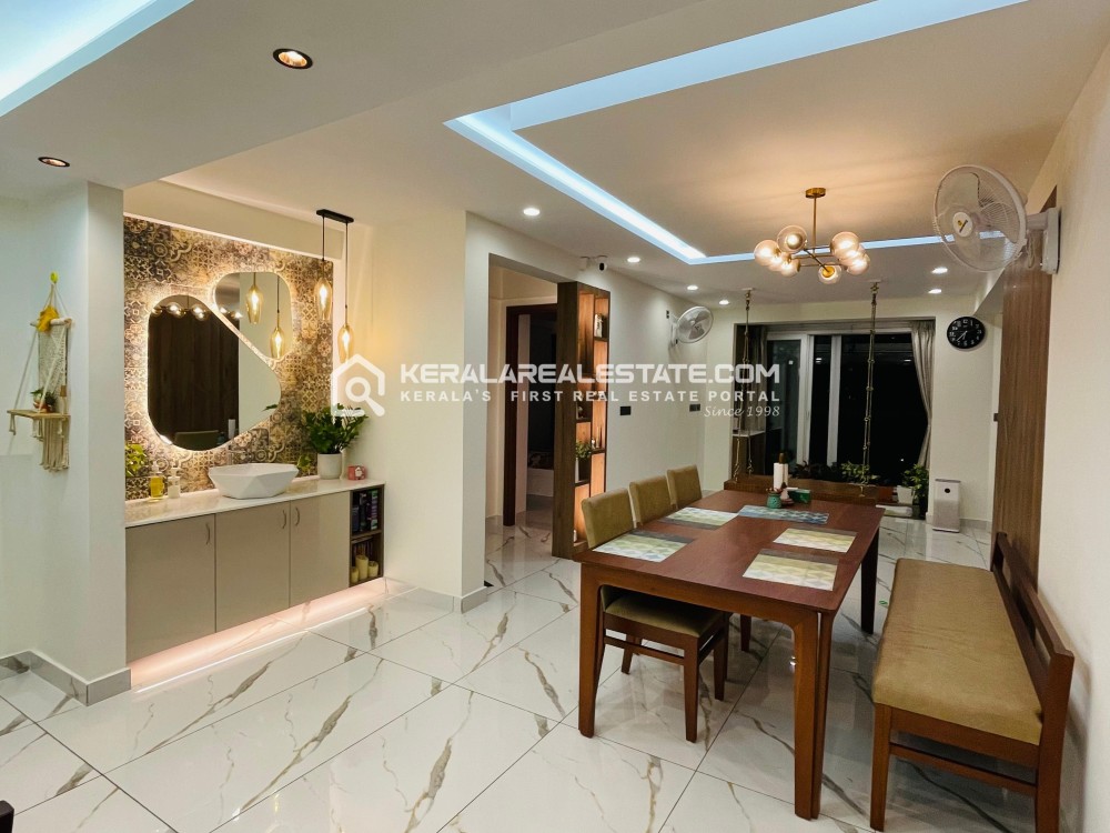 Fully Furnished Premium 4BHK Apartment for Sale near EMC hospital, Palarivattom, Ernakulam 